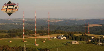 Radio Luxembourg International sur ondes moyennes 208 m.